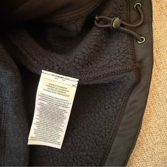 Men’s Polo Ralph Lauren Navy Fleece Mockneck Vest - Picture 8 of 8